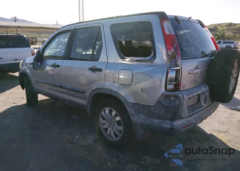 2005 Honda Cr-V Ex из США, поврежденный, VIN JHLRD78845C042372